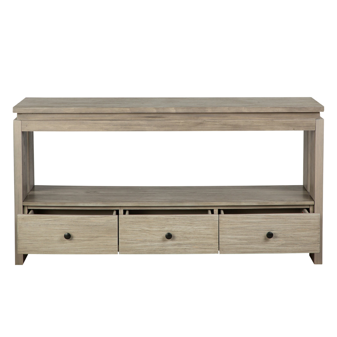 Conrad Stone Harbor Grey Rectangular Sofa Table - T5865-73