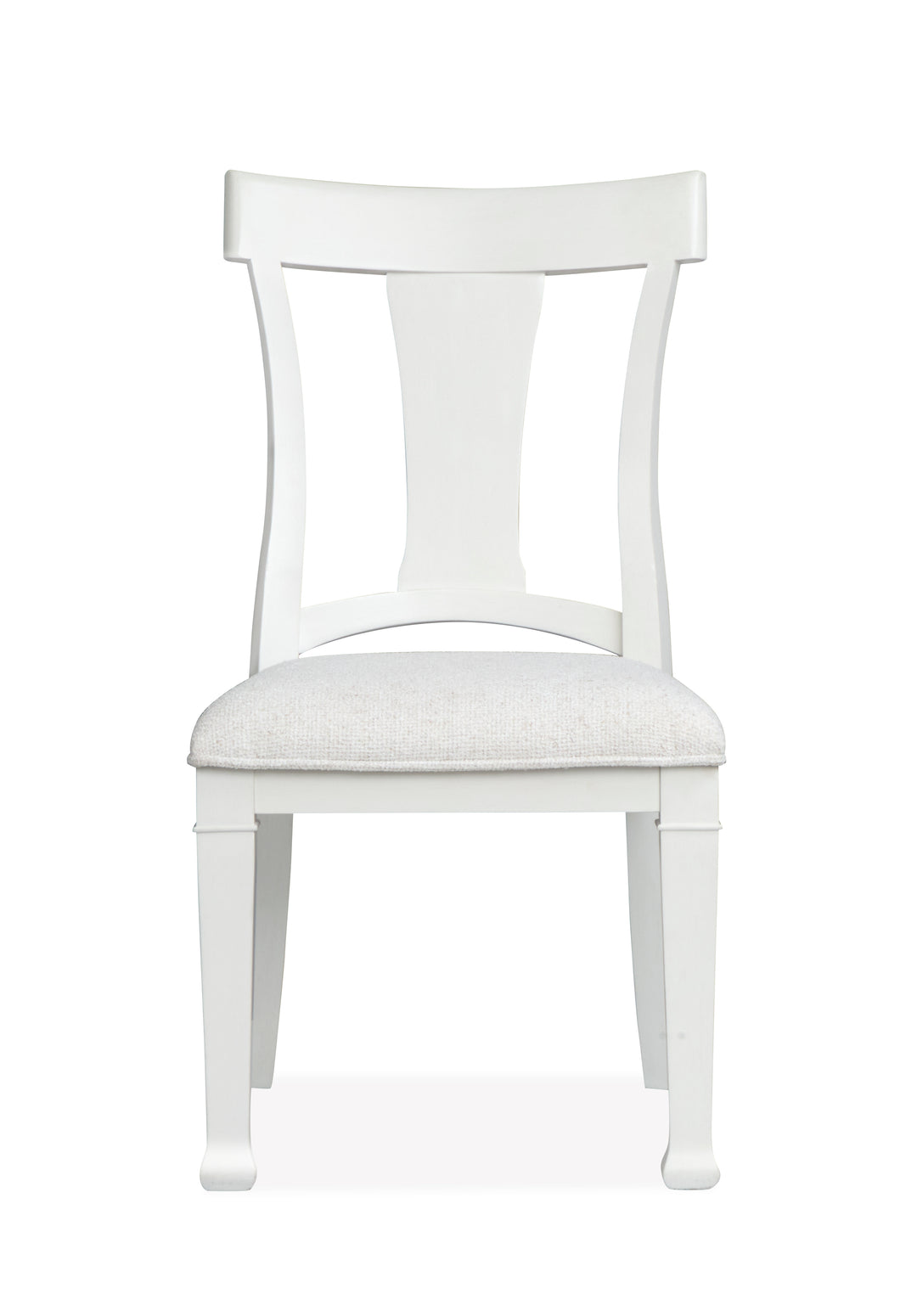Kingston Whisper White And Cerused Nutmeg Upholstered Side Chair - Set of 2 - D6407-62