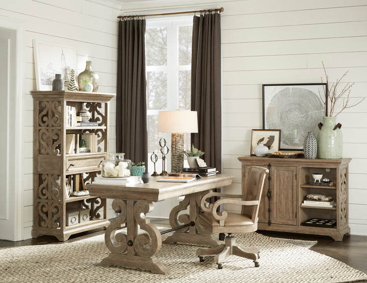 Tinley Park Dove Tail Grey Bookcase - H4646-20