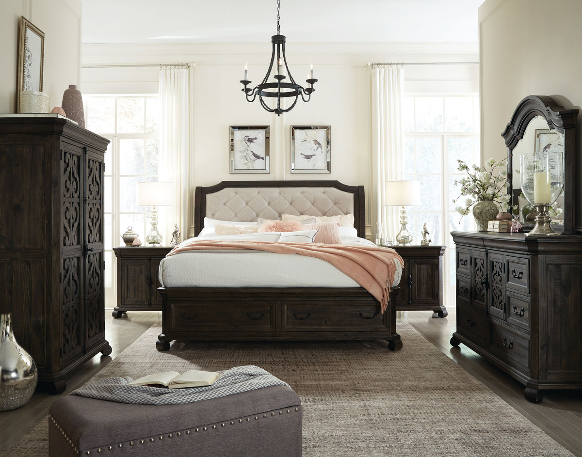 Bellamy Peppercorn Door Chest - B2491-13