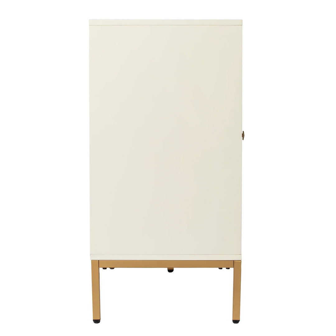 Marradi Sideboard Cabinet w/ Storage - Cream - AmericanHomeFurniture