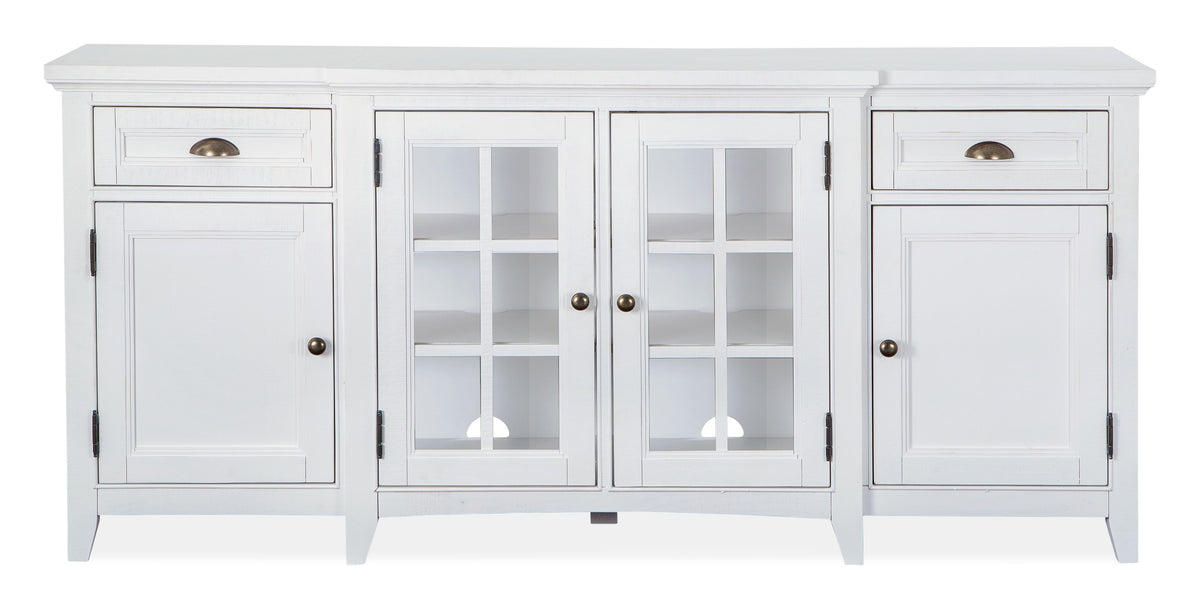 Heron Cove Chalk White 70" Console - E4400-05