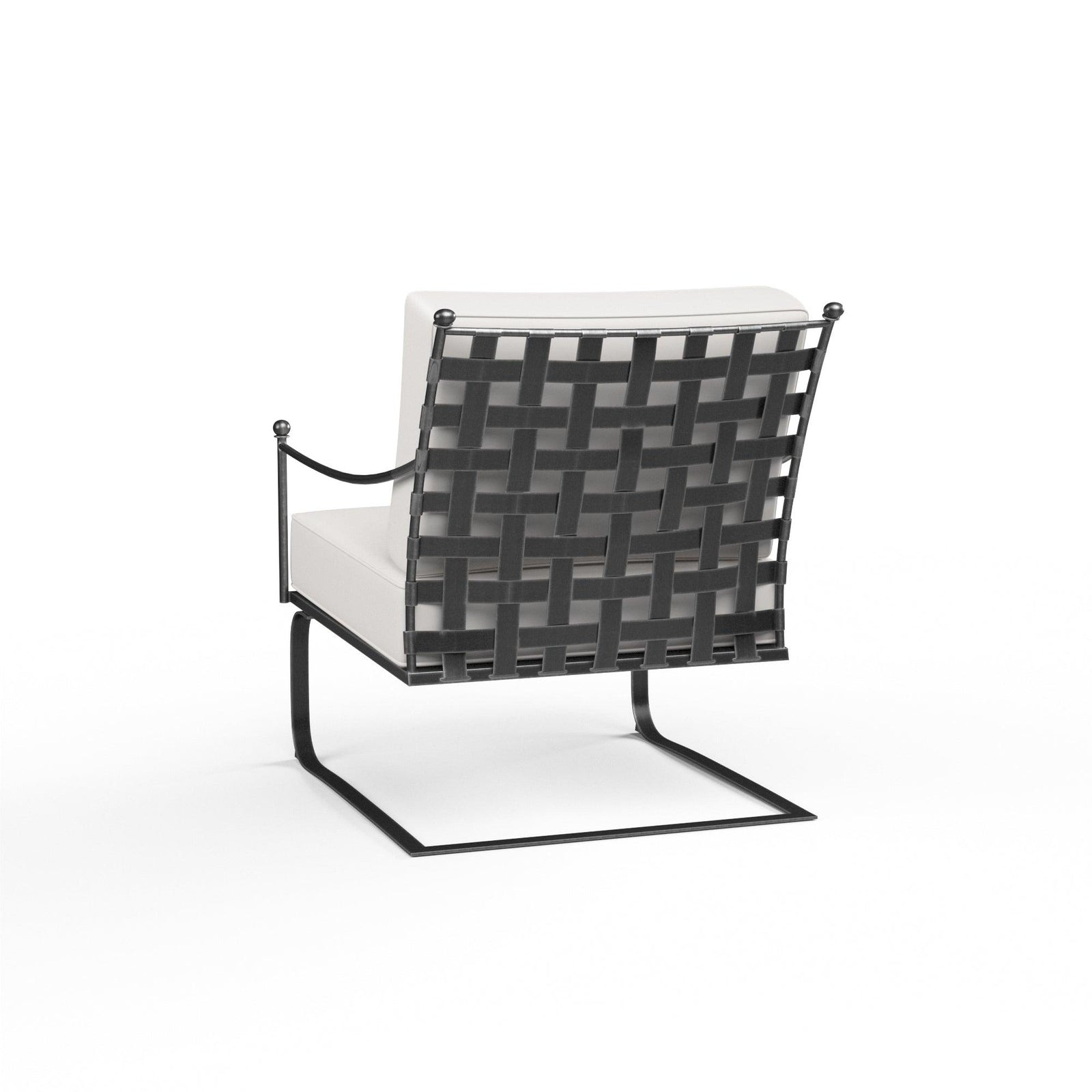 Sunset West Provence Club Rocker in Canvas Flax w/ Self Welt OUTDOOR CHAISE LOUNGES