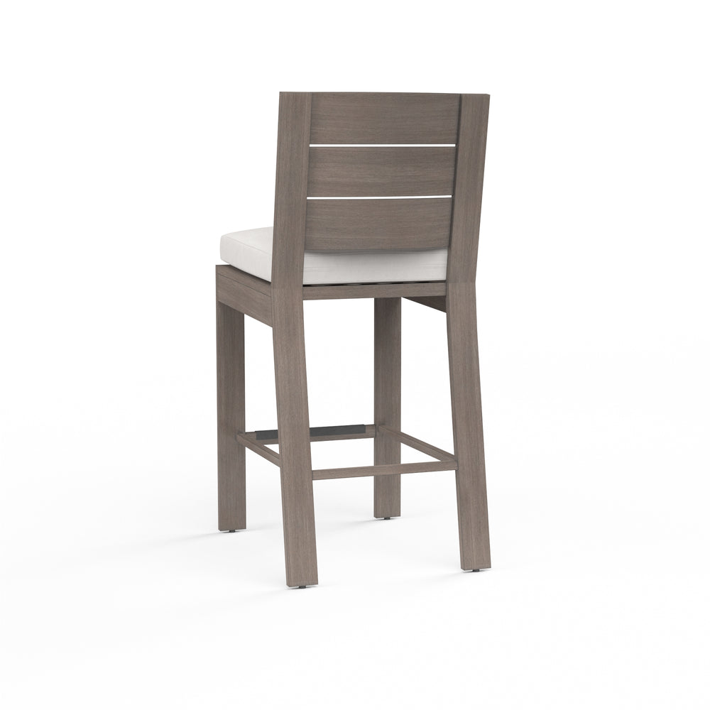 American Home Furniture | Sunset West - Laguna Barstool in Canvas Flax, No Welt