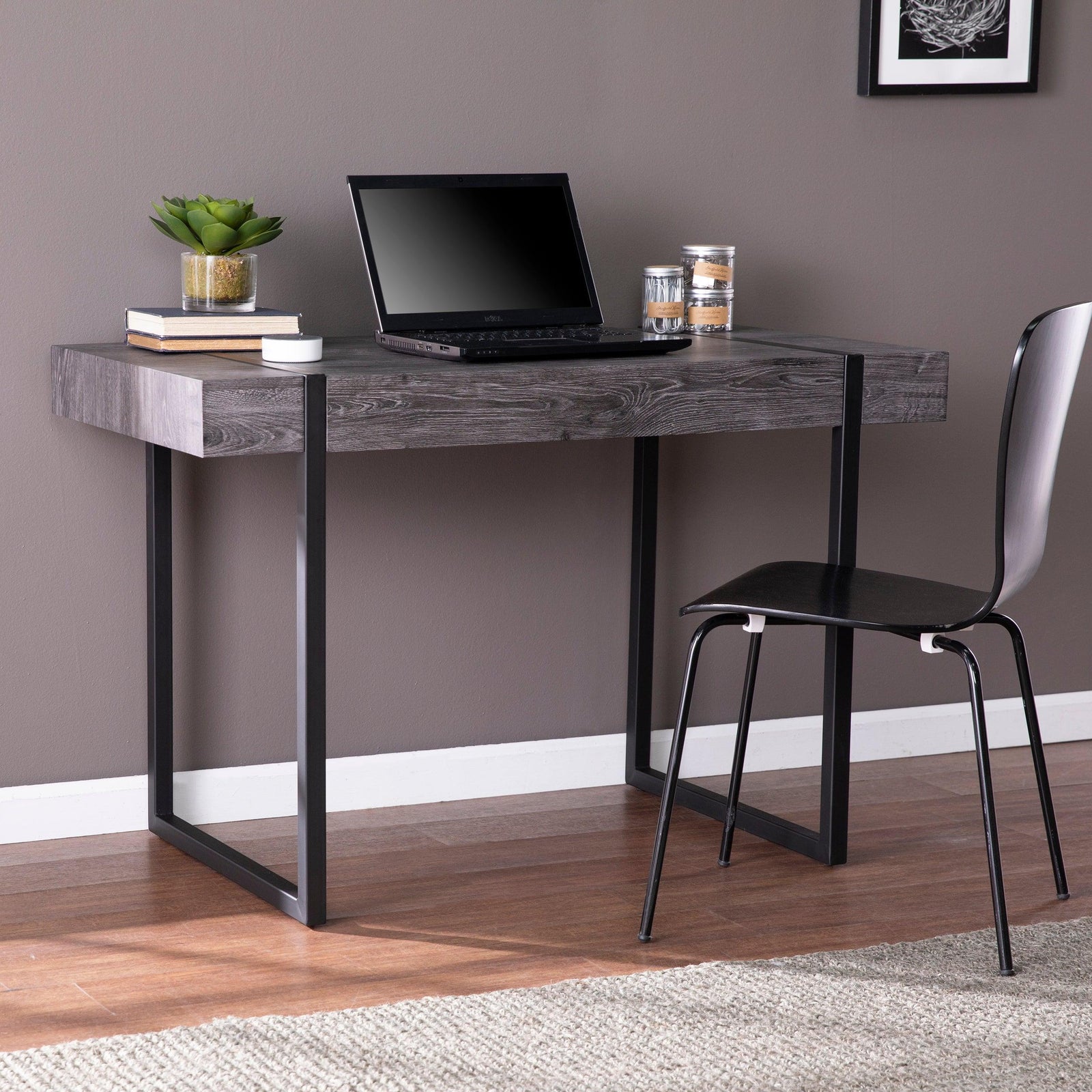 SEI Furniture Harkriven Small Space Desk DESKS