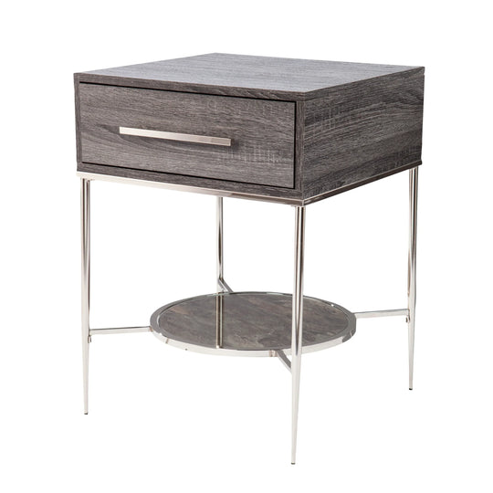 SEI Furniture Waltenson Nightstand w/ Storage NIGHTSTANDS