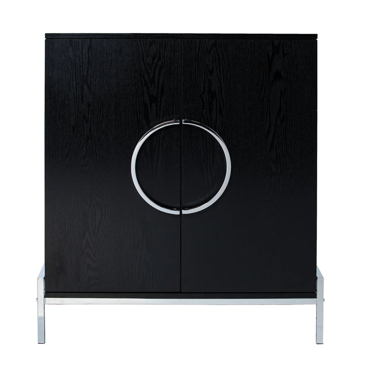 Pierton Double-Door Bar Cabinet - AmericanHomeFurniture