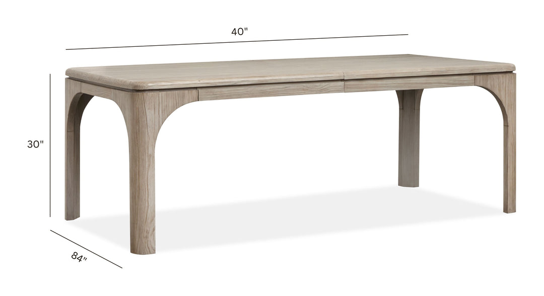 Braelyn Dorian Grey Extendable Rectangular Dining Table - D5874-20