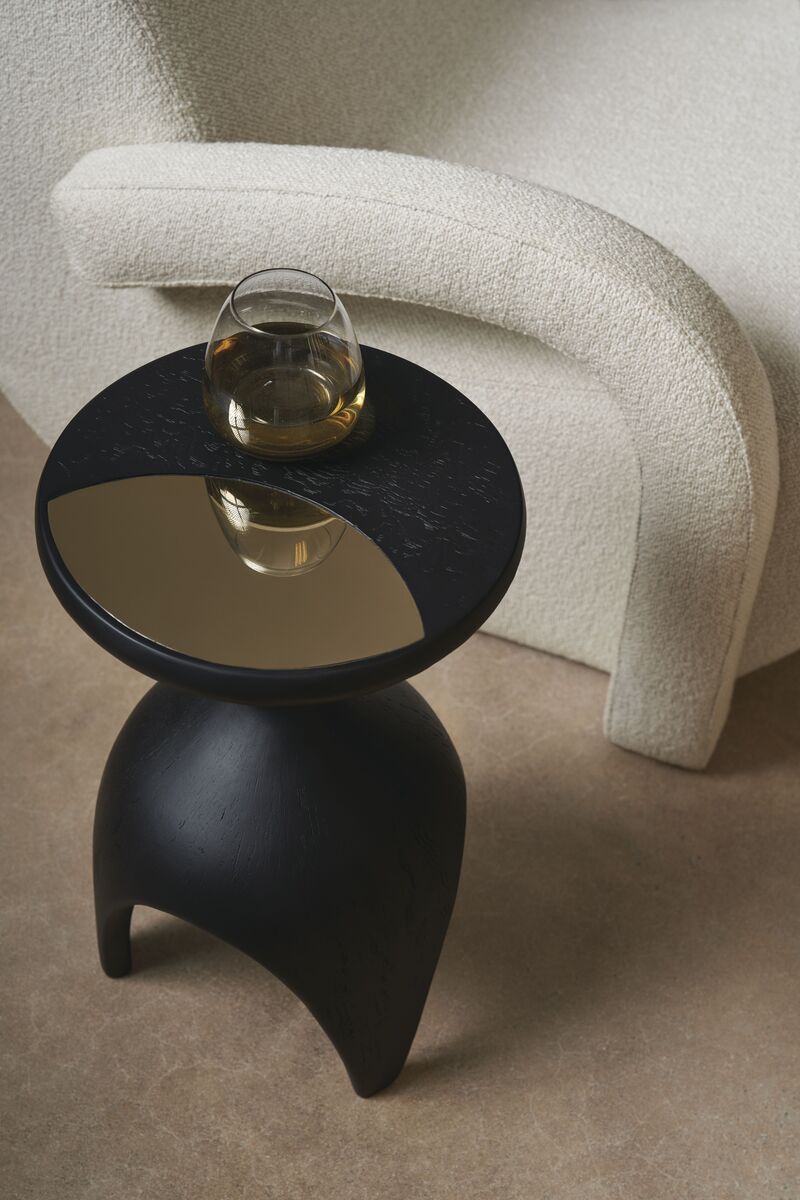 Kelly Hoppen Quinn Side Table - AmericanHomeFurniture