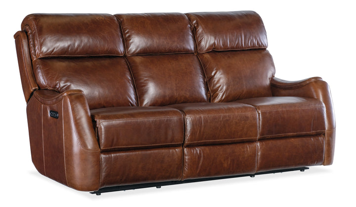 American Home Furniture | Hooker Furniture - Harlan Zero Gravity Power Sofa w/Power Headrest