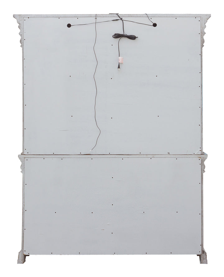 Madison Ridge Bluff Grey Server With Hutch - P091-DR-K5