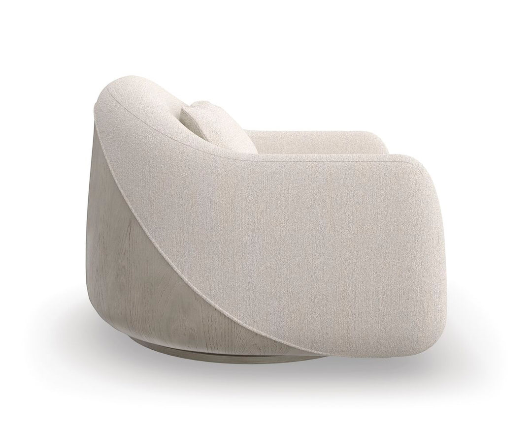 Kelly Hoppen Serenity Swivel Chair - AmericanHomeFurniture