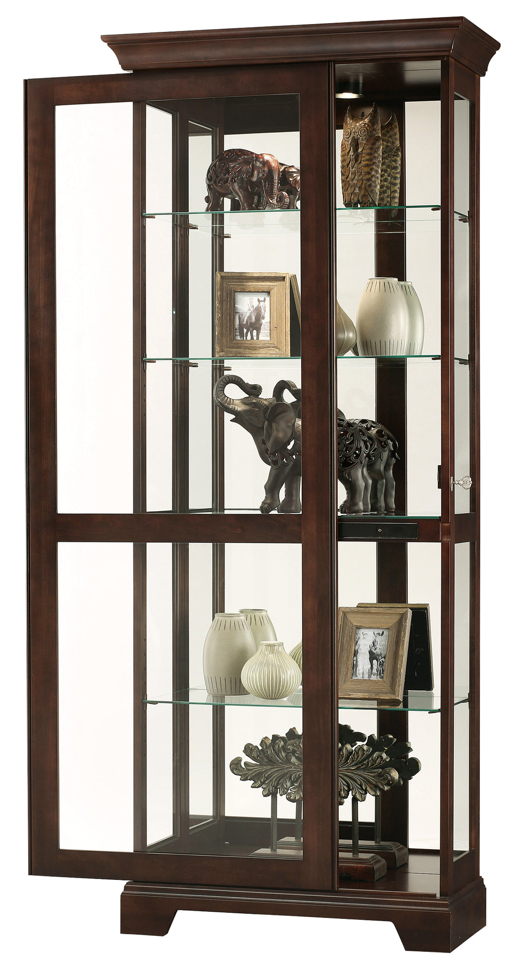 American Home Furniture | Howard Miller - Berends III Curio Cabinet