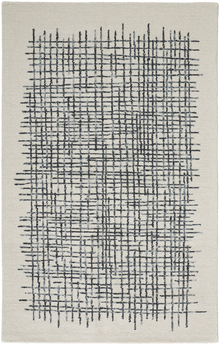 Rectangle/Ivory-Charcoal