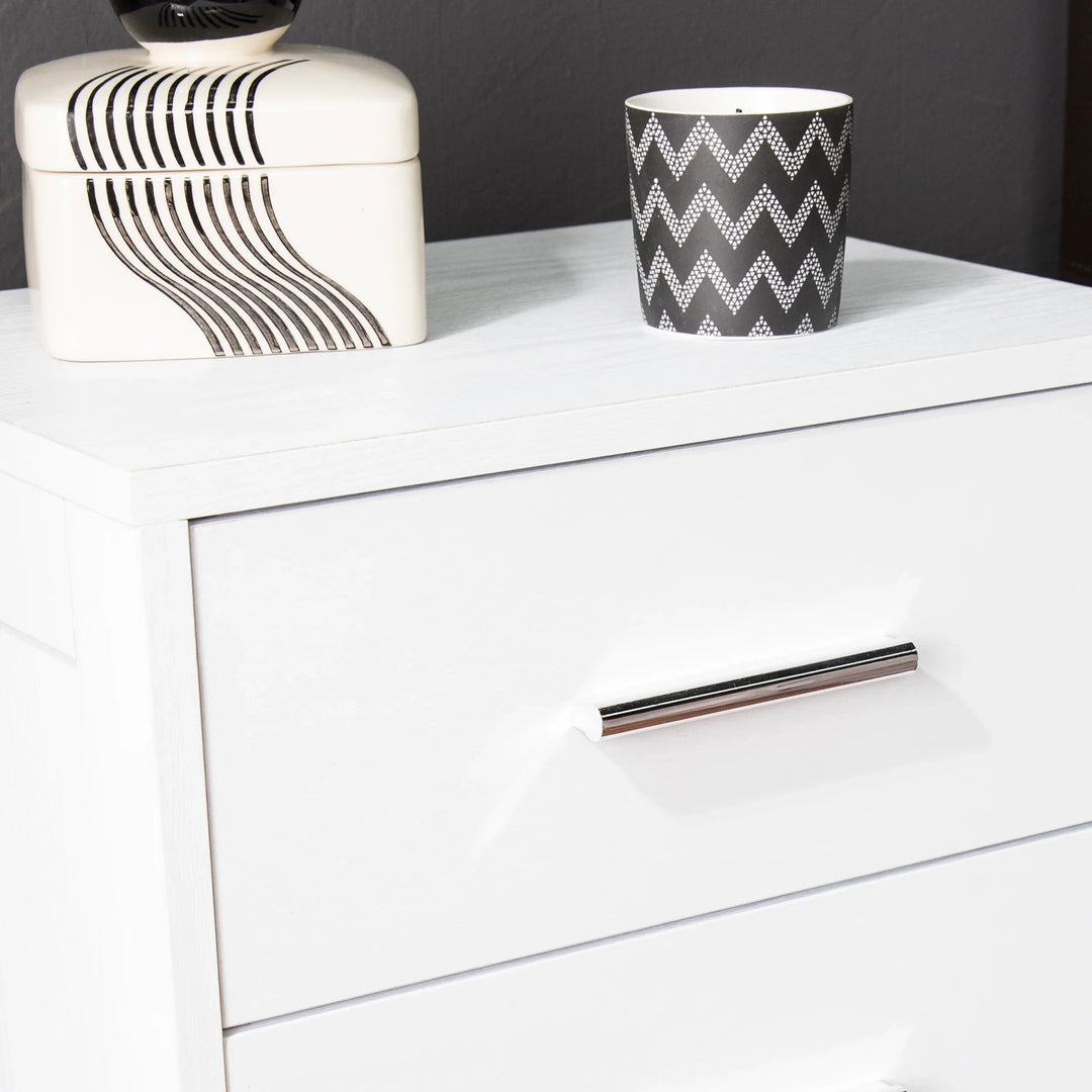 Owen Midcentury Modern Storage Nightstand - AmericanHomeFurniture
