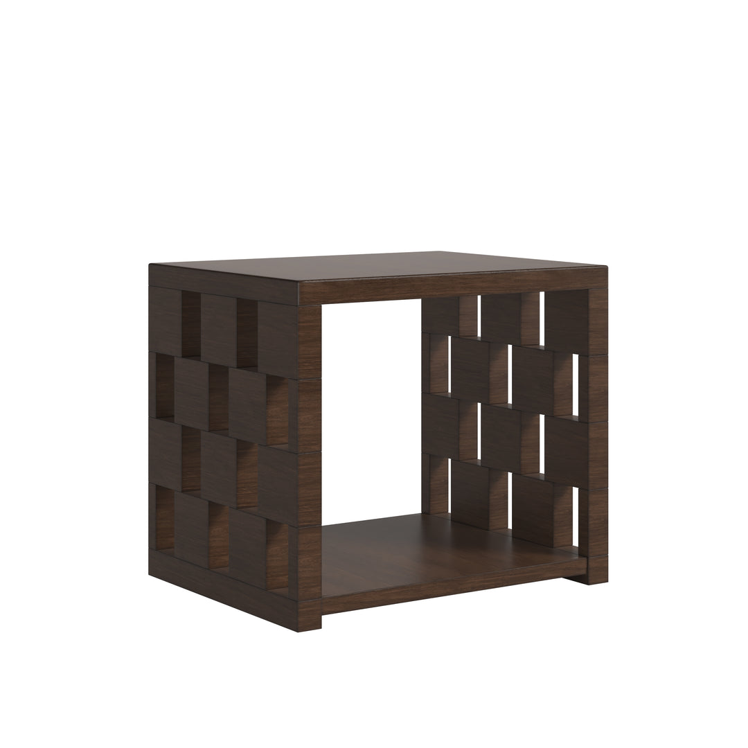 Verge Rectangle End Table