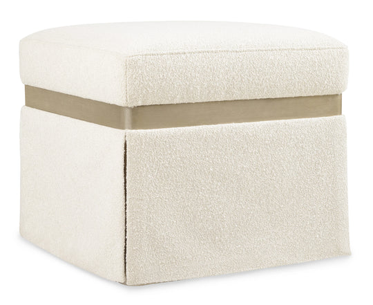 American Home Furniture Hooker Furniture Melange Dream Weaver Pouf