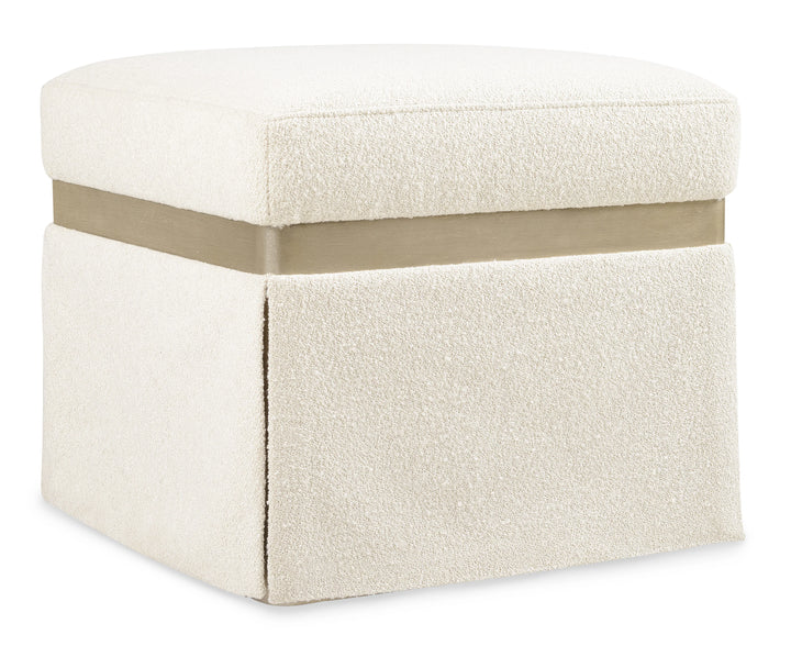 American Home Furniture Hooker Furniture Melange Dream Weaver Pouf