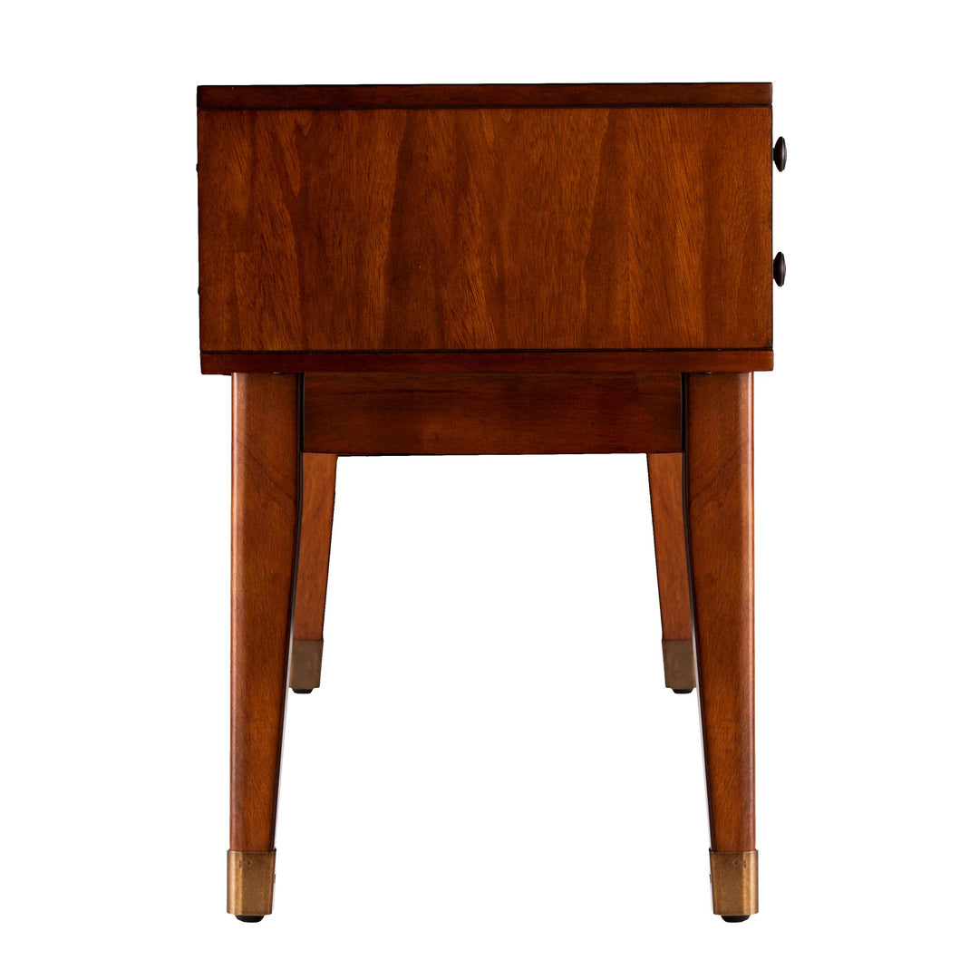 Rhoda Upholstered Bench with Storage - AmericanHomeFurniture