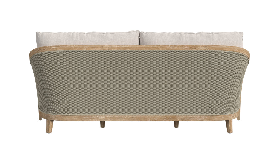 Cambria Sofa in Canvas Canvas w/ Self Welt