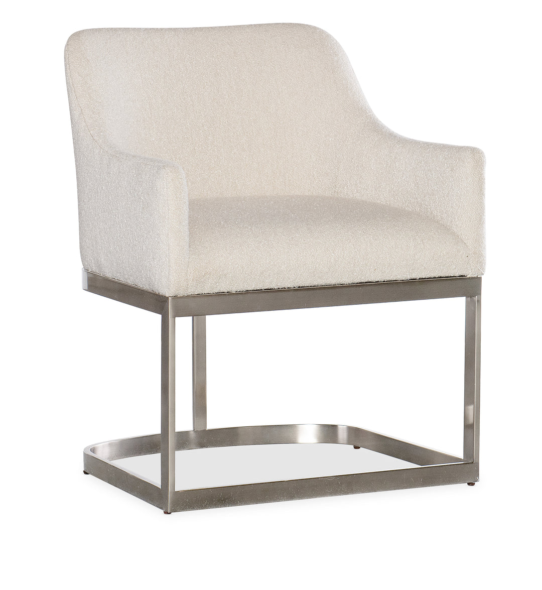 American Home Furniture | Hooker Furniture - Modern Mood Upholstered Arm Chair w/Metal Base