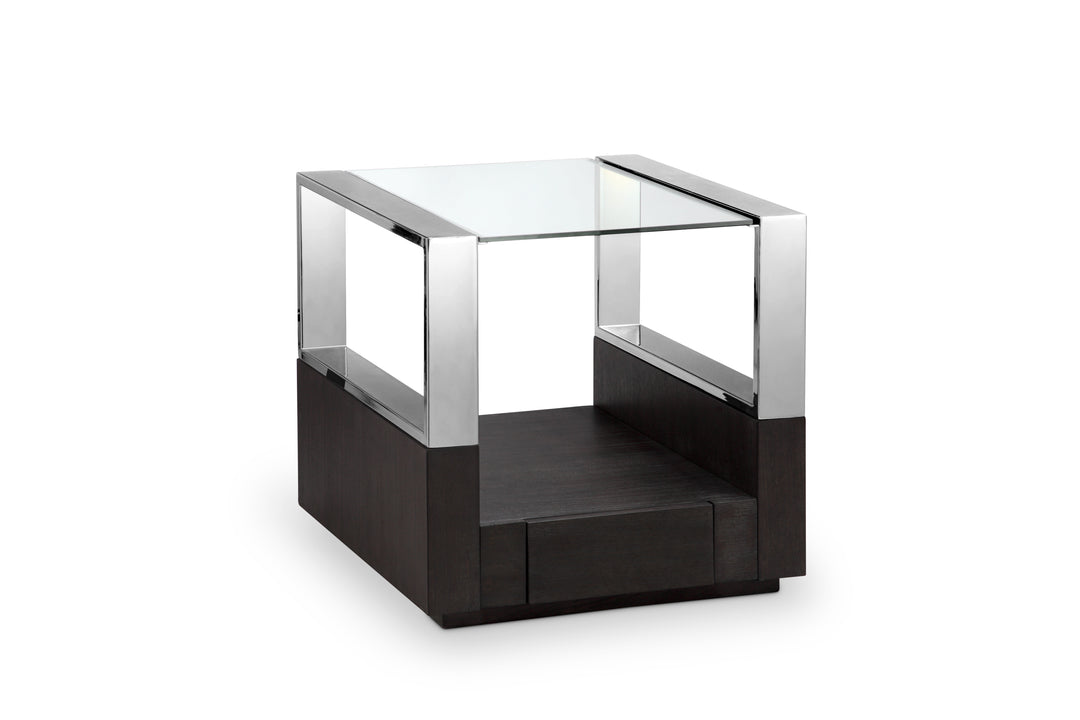 Revere Graphite Rectangular End Table - T4562-03
