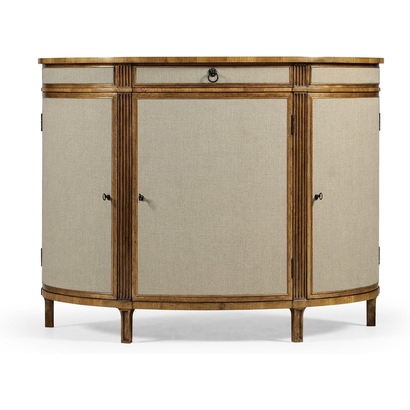 Jonathan Charles Reimagined Inductance Demilune CONSOLE TABLES
