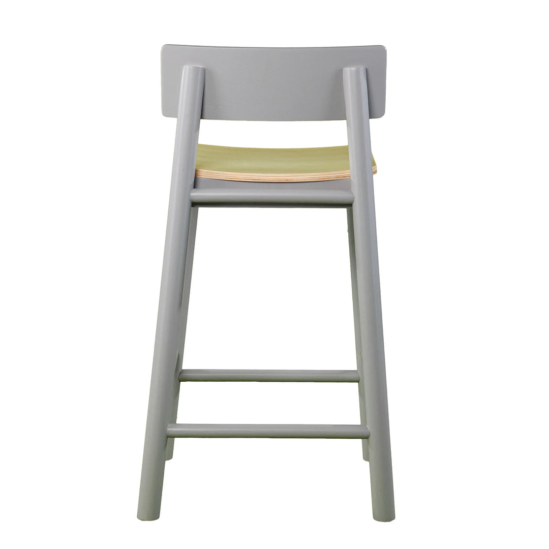 Claxby Two-Tone Counter Stools – 2pc Set - AmericanHomeFurniture
