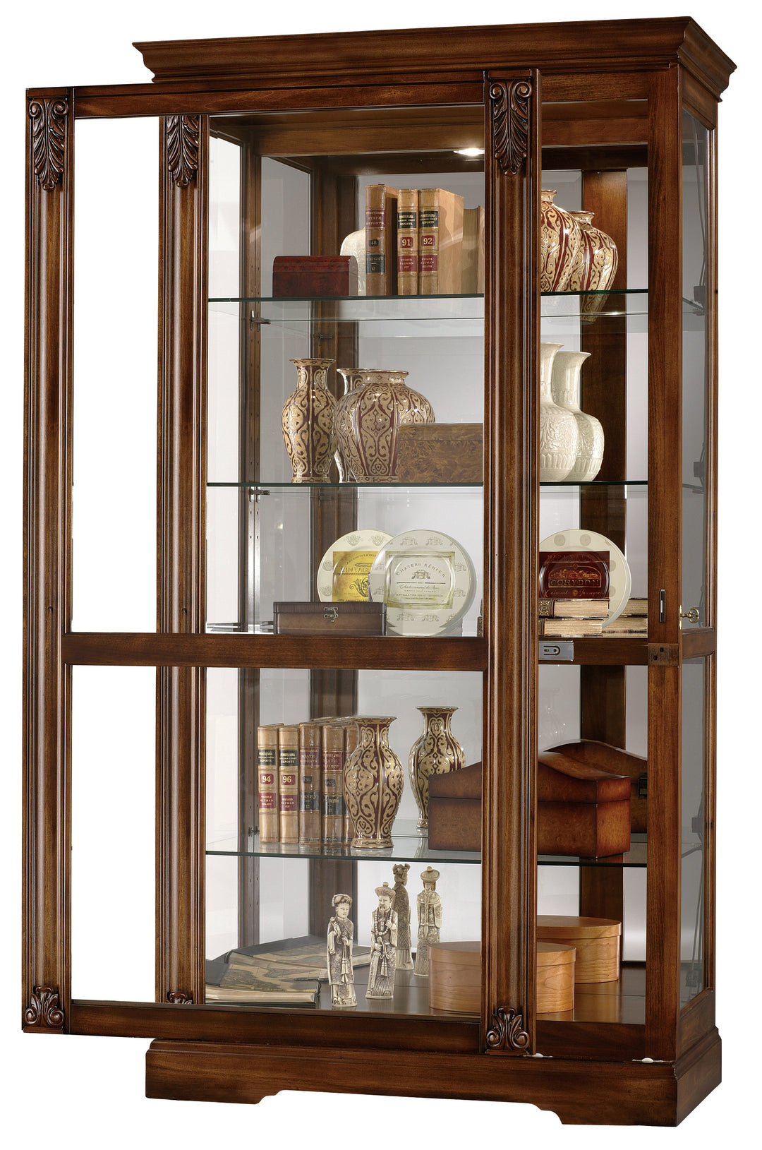 American Home Furniture | Howard Miller - Andreus Curio Cabinet