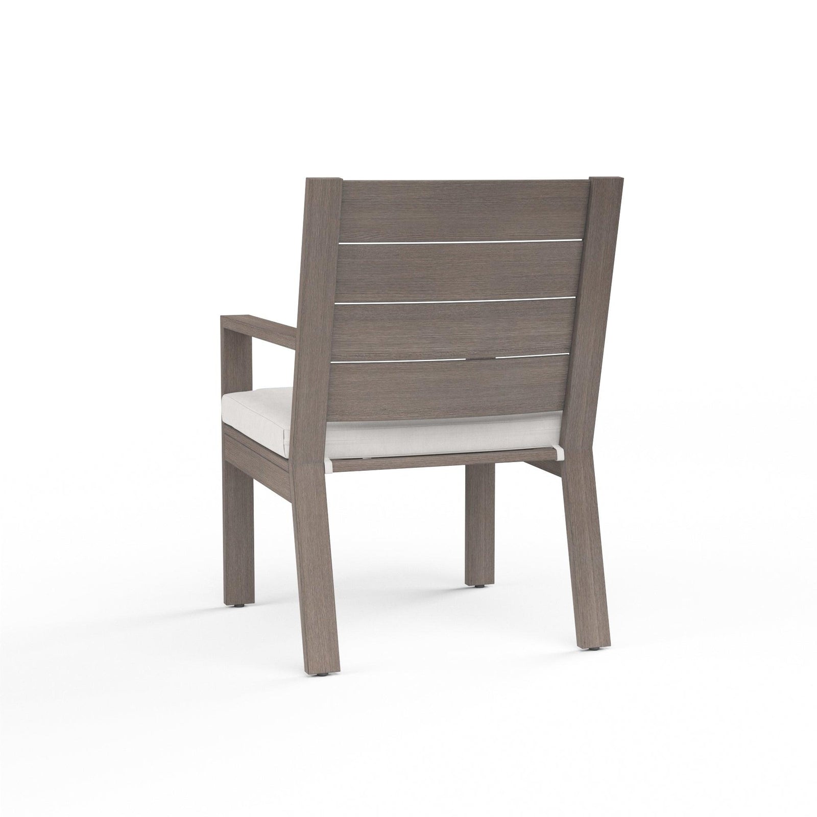 Sunset West Laguna Dining Chair in Canvas Flax, No Welt OUTDOOR DINING CHAIRS