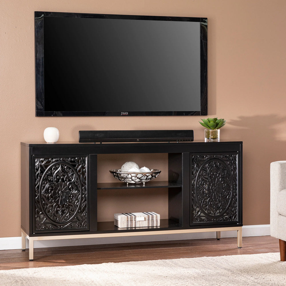 Winsterly Media Console w/ Storage - AmericanHomeFurniture