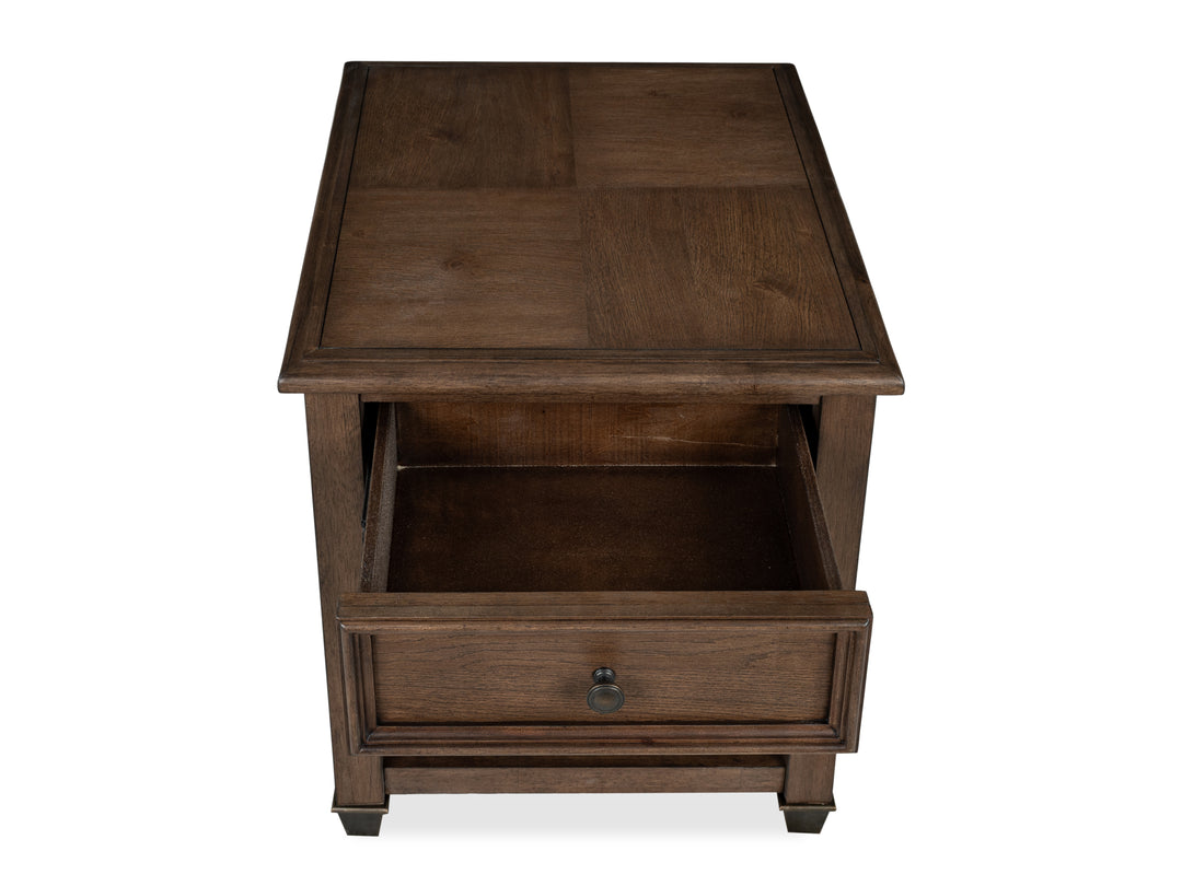 Cormac Brown Rectangular End Table - T6589-03