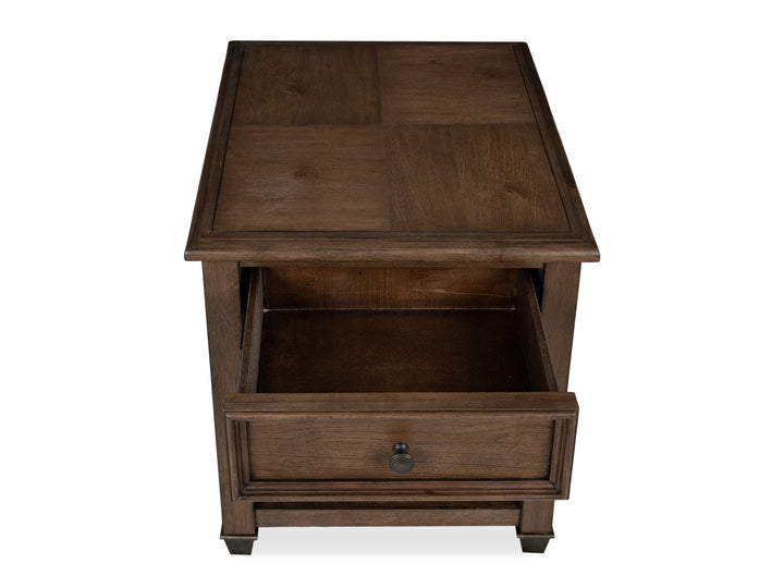 Cormac Brown Rectangular End Table - T6589-03