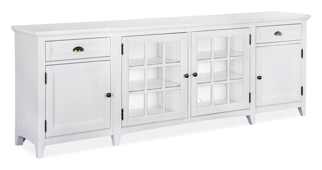 Heron Cove Chalk White 90" Console - E4400-09