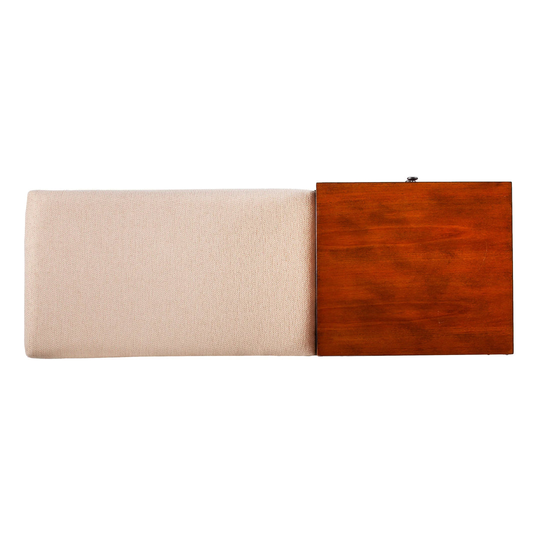 Rhoda Upholstered Bench with Storage - AmericanHomeFurniture