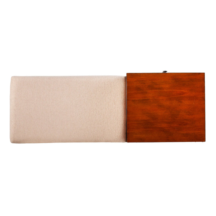 Rhoda Upholstered Bench with Storage - AmericanHomeFurniture