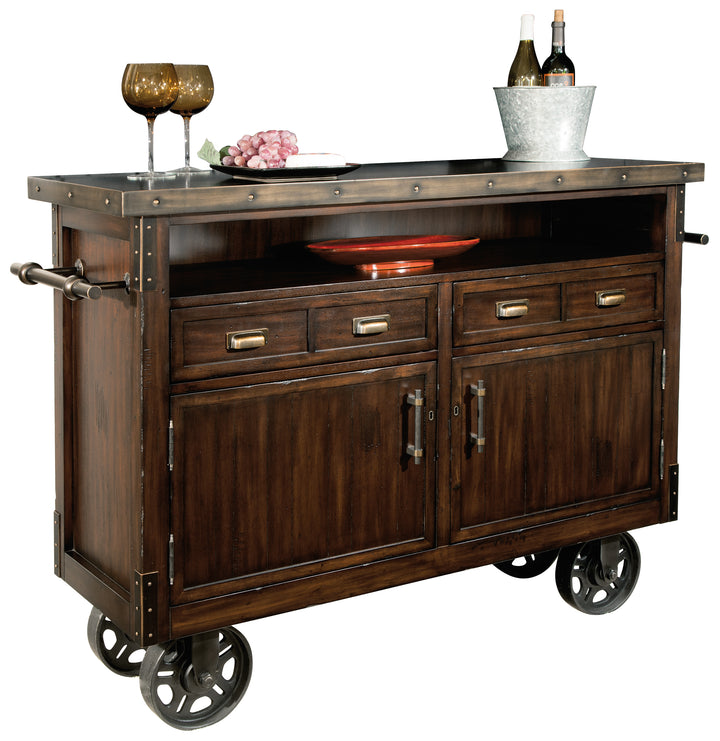 American Home Furniture | Howard Miller - Barrows Wine Console