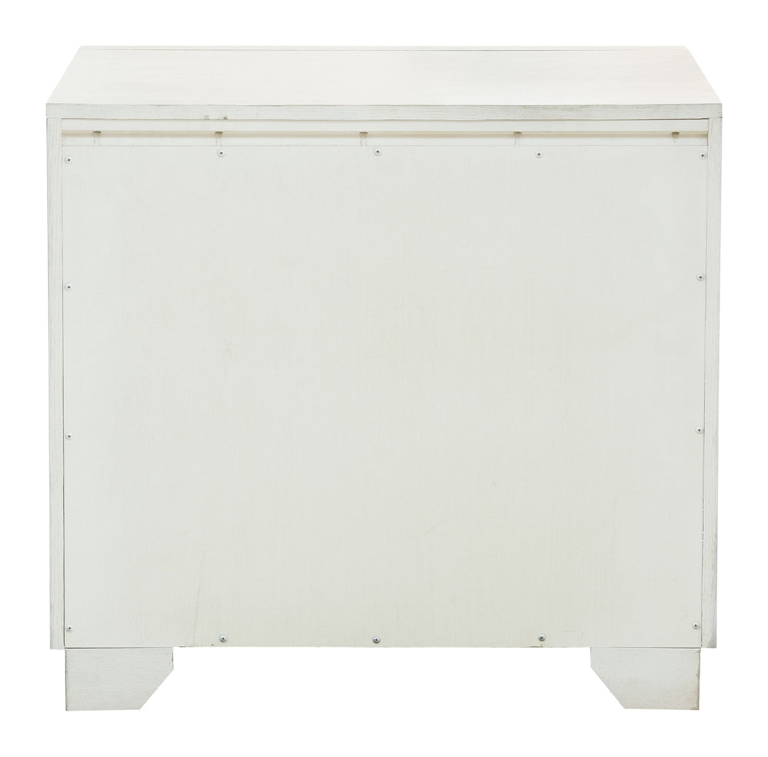 Camila Creamy White 2 Drawer Nightstand - P269140S