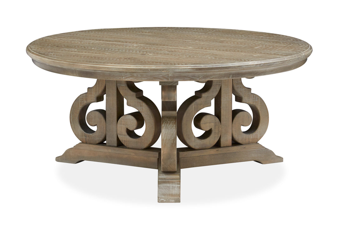 Tinley Park Dove Tail Grey Round Cocktail Table - T4646-45