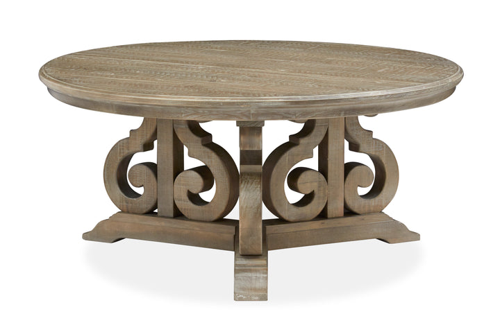 Tinley Park Dove Tail Grey Round Cocktail Table - T4646-45
