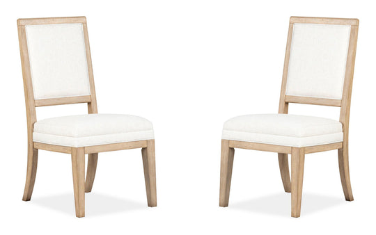 Coventry Honey Maple Upholstered Side Chair - Set of 2 - D6480-65