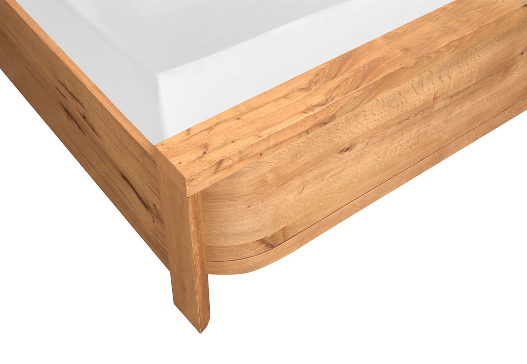 Laramie Honey Wheat Queen Panel Bed - B6433-54
