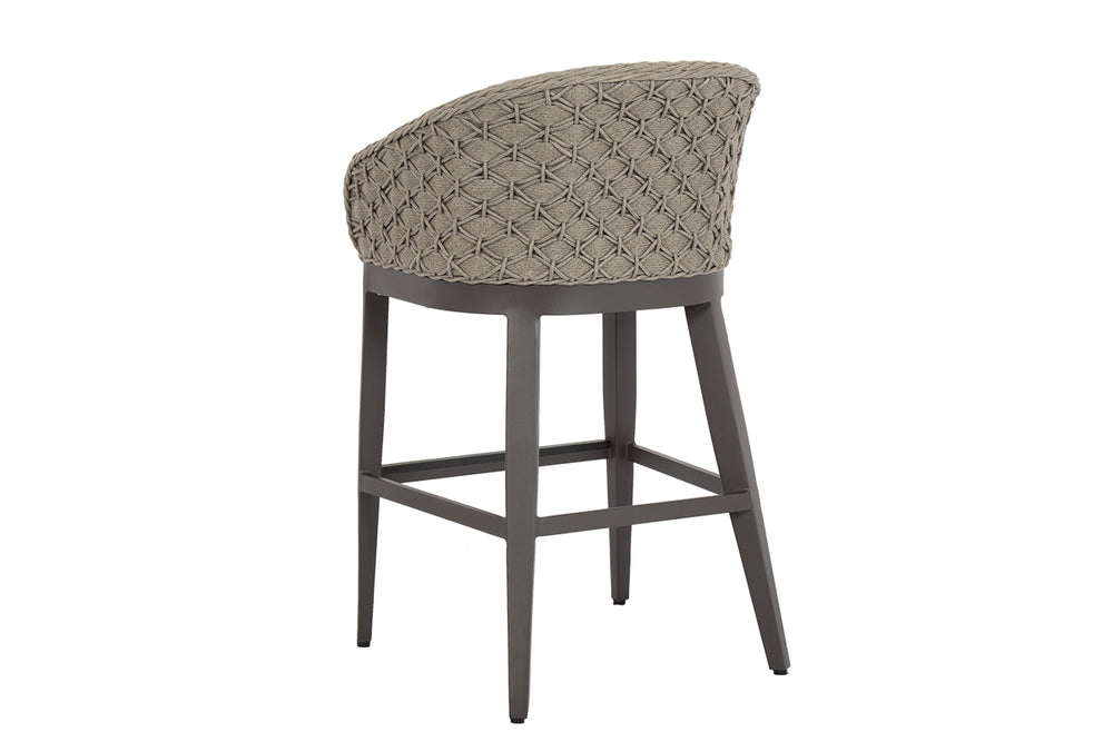 American Home Furniture | Sunset West - Marbella Barstool in Echo Ash w/ Self Welt