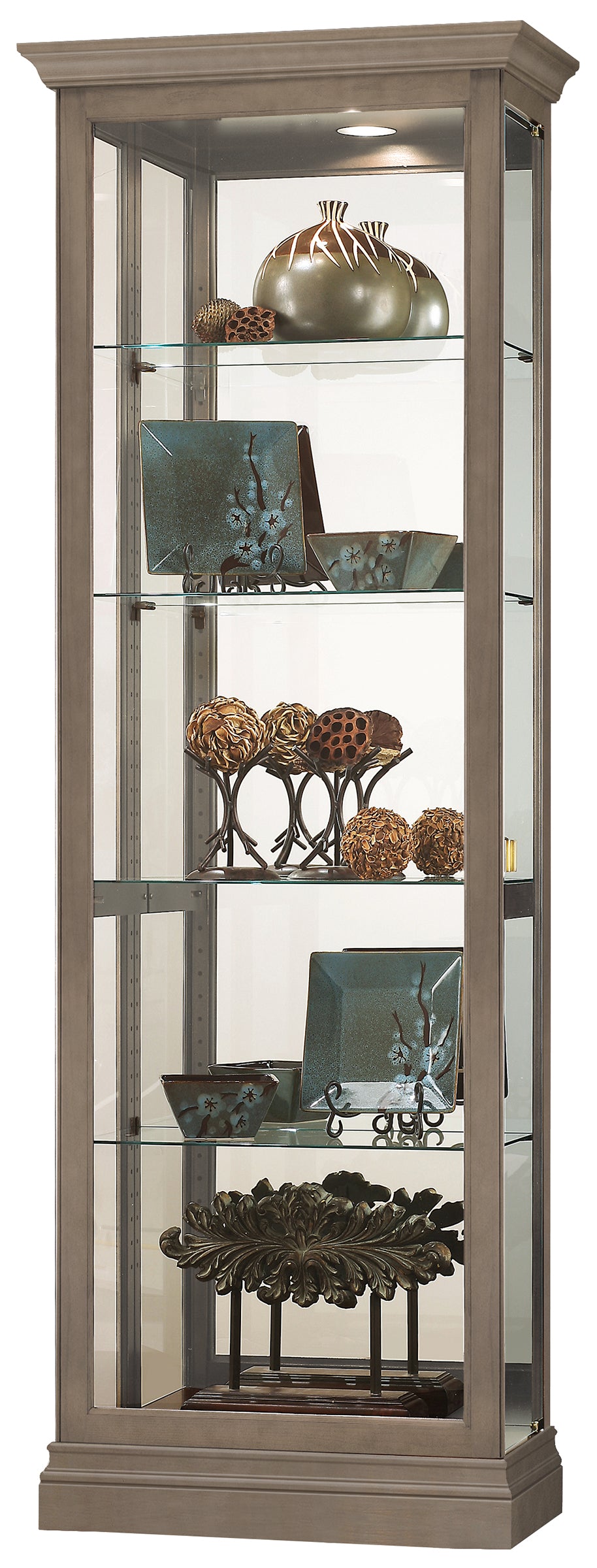 American Home Furniture | Howard Miller - Brantley V Curio Cabinet