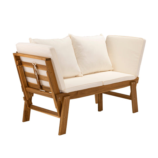 SEI Furniture Holly & Martin Dolavon Outdoor Convertible Lounge Chair OUTDOOR CHAISE LOUNGES