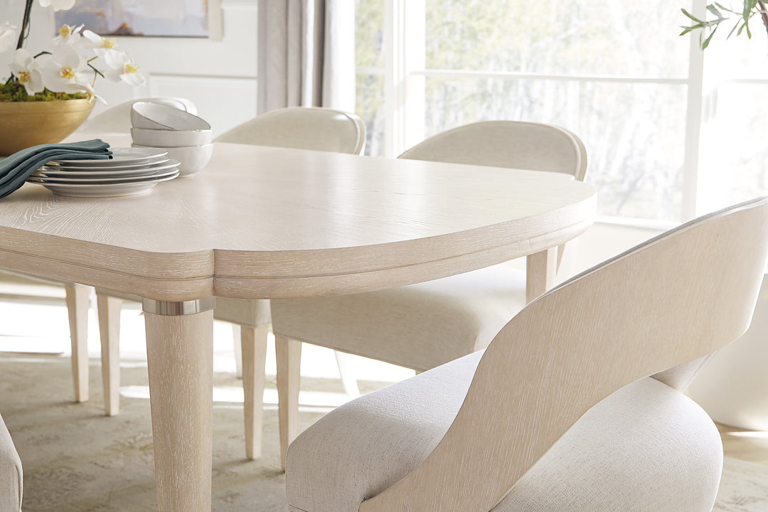 American Home Furniture Hooker Furniture Nouveau Chic Rectangle Dining Table with 1-22in Leaf