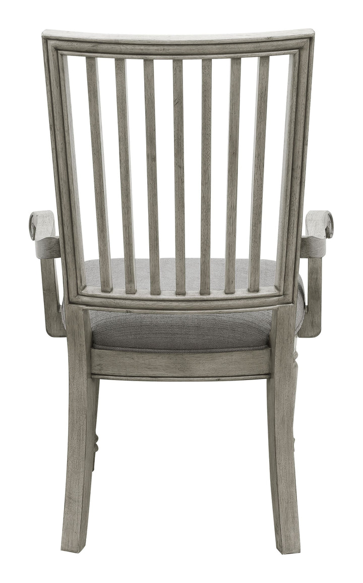 Madison Ridge Bluff Grey Arm Chair - Set of 2 - P091261