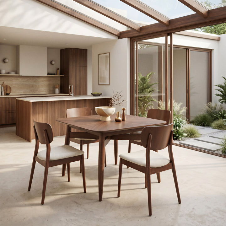 Silea Square Dining Table Espresso