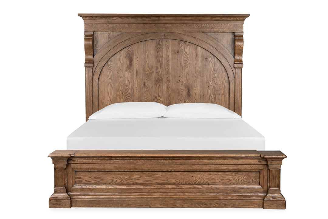Gallant Grove Brown California King Panel Storage Bed - BP444-184KGC