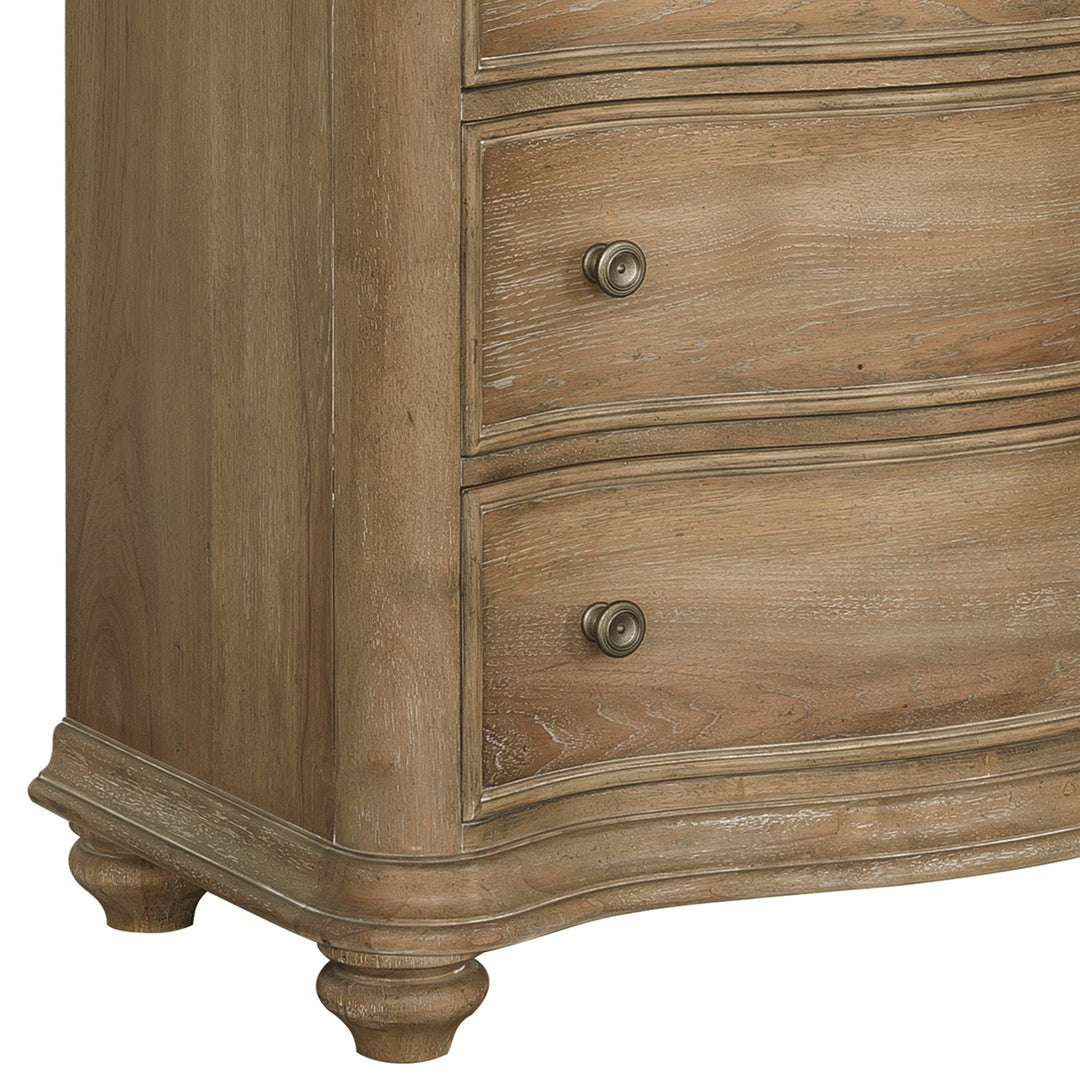 Weston Hills Flax Seed 5 Drawer Chest - P293124